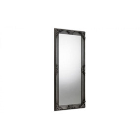 Rococo Pewter Lean-to-Dress Mirror