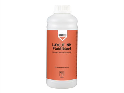 ROCOL 57034 LAYOUT INK Fluid Blue 1 litre ROC57034