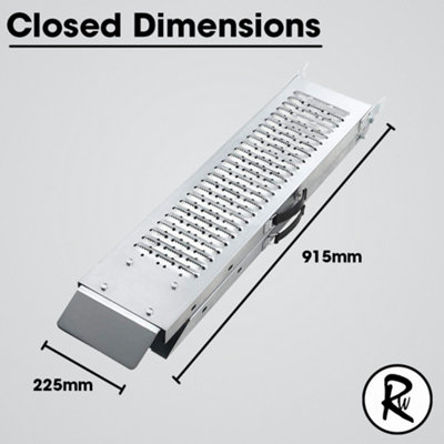 RocwooD 1.8 Metre Steel Loading Ramp