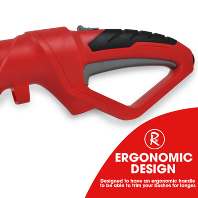 RocwooD 20V Cordless Long Reach Hedge Trimmer 2.0Ah Battery & Charger - 4