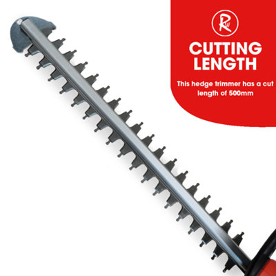 RocwooD 20V Cordless Long Reach Hedge Trimmer 2.0Ah Battery & Charger - 5