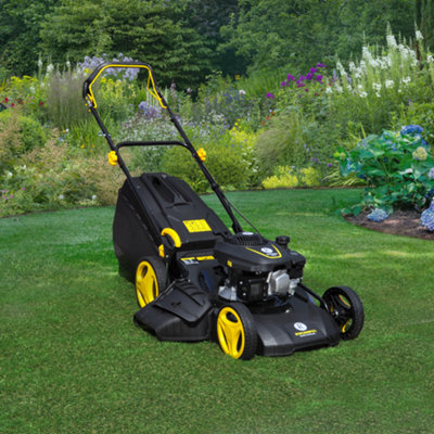 RocwooD 21 Self Propelled Petrol Mulching Lawnmower - 4