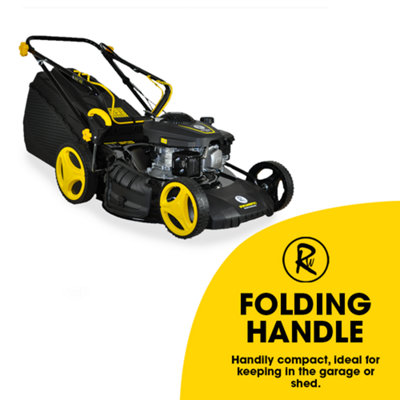 RocwooD 21 Self Propelled Petrol Mulching Lawnmower - 5