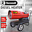 RocwooD 30KW Diesel/Paraffin Space Heater 19L