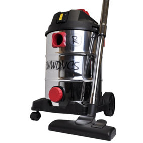 RocwooD 30L Wet And Dry Corded Vacuum Cleaner & Blower 1400W