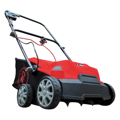 RocwooD 34CM Electric 2 In 1 Scarifier 1600W