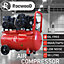 RocwooD Air Compressor Electric 50L Litre 1500w Silent 116PSI