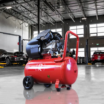 RocwooD Air Compressor Electric 50L Litre 2200w Silent 116PSI - 8