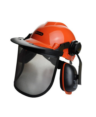 RocwooD Chainsaw Helmet Adjustable Size 52cm - 66cm Free Goggles