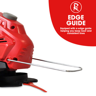RocwooD Cordless Grass Strimmer 20V Garden Lightweight Extendable Battery & Charger - 5