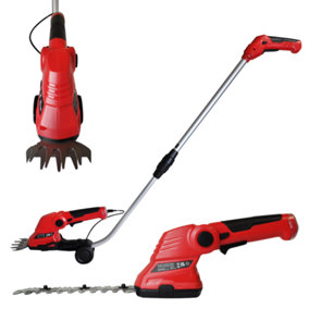 RocwooD Cordless Hedge Trimmer 7.2V Garden Edger With Handle