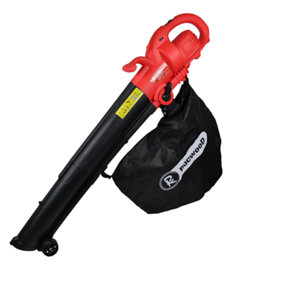 RocwooD Electric Blow Vac 3000W 40L Collection Bag 10M Cable