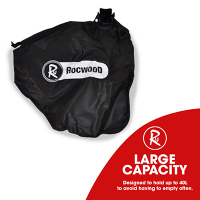 RocwooD Electric Blow Vac 3000W 40L Collection Bag 10M Cable