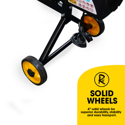 RocwooD Electric Cement Concrete Mixer 70L Drum 220W - 7