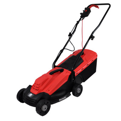 Buy RocwooD Electric Lawn Mower 32CM 1200W 10M Cable | DIY at B&Q