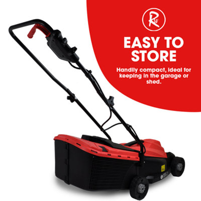 RocwooD Electric Lawn Mower 32CM 1200W 10M Cable - 4