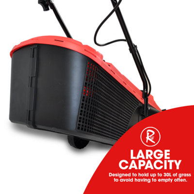 RocwooD Electric Lawn Mower 32CM 1200W 10M Cable - 5