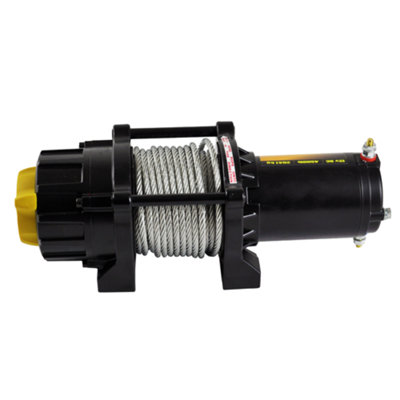RocwooD Electric Winch 4500 Lbs 12V Steel Rope - 7