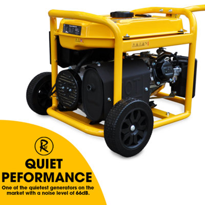 RocwooD Petrol Generator Electric Start 2800W 8HP 3.4KVA - 6