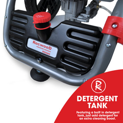 RocwooD Petrol Pressure Washer 2970 PSI - 7