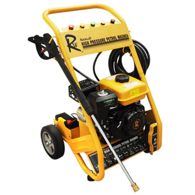 RocwooD Petrol Pressure Washer 3950PSI Electric Start