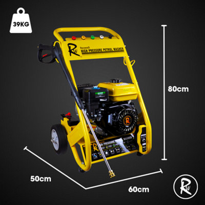 Rocwood petrol store pressure washer