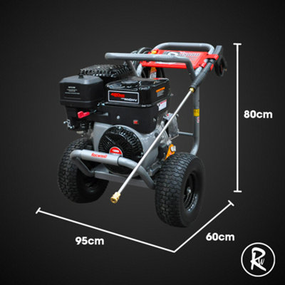 RocwooD Petrol Pressure Washer Electric Start 5000 PSI - 3