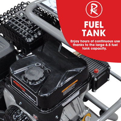 RocwooD Petrol Pressure Washer Electric Start 5000 PSI - 4