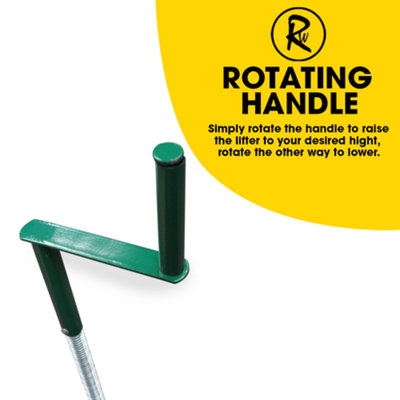 RocwooD Ride On Mower Tractor Lift 400kg