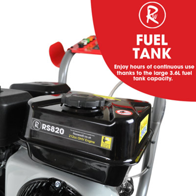 RocwooD RS820 Petrol Pressure Washer 4800 PSI - 4