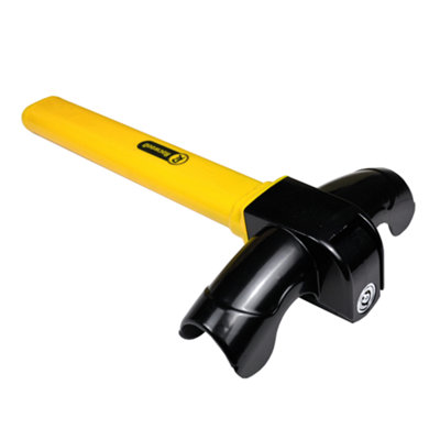 RocwooD Steering Wheel Lock Heavy Duty Car Safety High Security Key