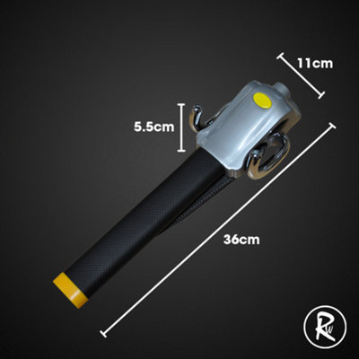 RocwooD Steering Wheel Lock Security Alloy and Leather Car