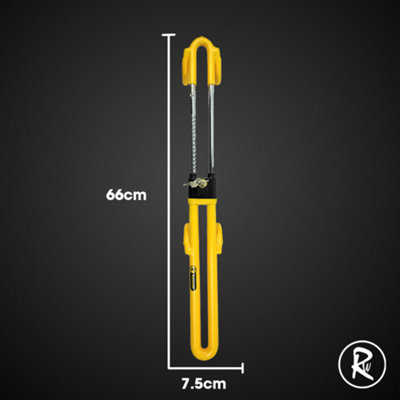 RocwooD Steering Wheel Lock Twin Bar Heavy Duty Security Car Van Caravan