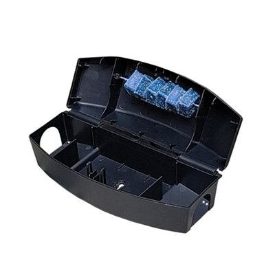 Rodent Bait Box with Sapphire 300g Block Discreet Rodent Control ...