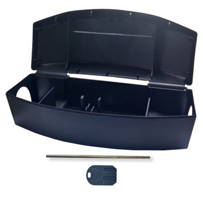 Rodent Bait Box with Sapphire 300g Block Discreet Rodent Control ...