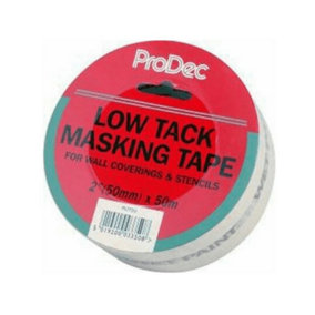 Rodo Low Tack Masking Tape White (One Size)