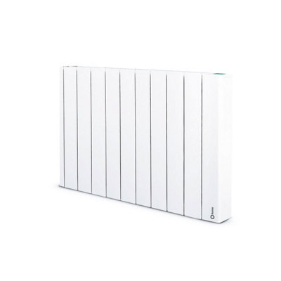 Rointe 990W Belize White Electrical Radiator 9 Elements WiFi, Alexa ...