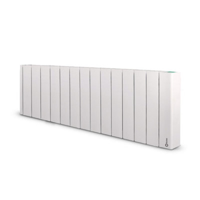 Rointe Belize 1300W Wi-Fi Short Electric Radiator - White - BRI1300RADC