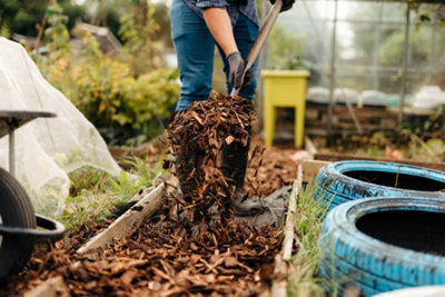 Rolawn Landscaping Bark Bulk Bag Mixed Conifer - 2 Bags - 1000 Litres - 4