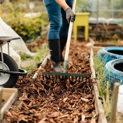 Rolawn Landscaping Bark Bulk Bag Mixed Conifer - 2 Bags - 1000 Litres - 5
