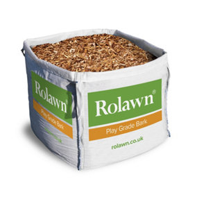 Rolawn Play Grade Bark Chippings Bulk Bag (Pine) - 500 Litres