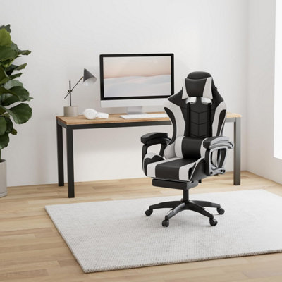 Roll over image to zoom in Gaming Chair Ergonomic Computer Chair Office ...