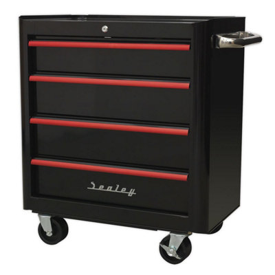 Rollcab 4 Drawer Retro Style (Sealey AP28204BR) - 6