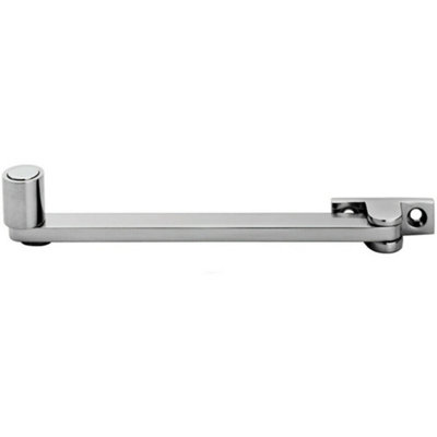 Roller Arm Window Stay 138mm Arm Length Polished Chrome Window Fitting