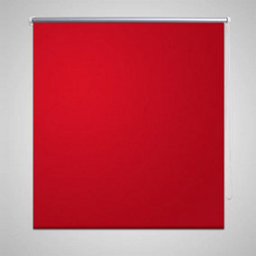 Roller Blind Blackout 80 x 230 cm Red