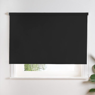 Roller Blind Easy Fit Fabric Thermal Window Bedroom | DIY at B&Q