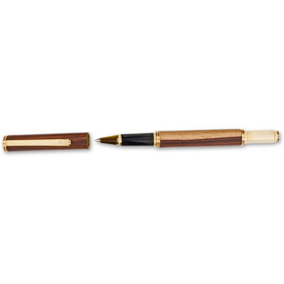 Rollerball Pen Kit - 10kt Gold (A Logo)