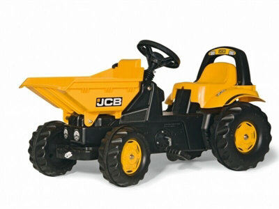 Rolly JCB Dumper Truck Pedal Ride On - Yellow