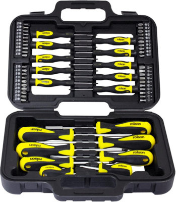 Rolson 58pc Screwdriver Set 28882