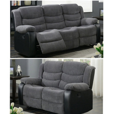 Sofa set deals fabric combination